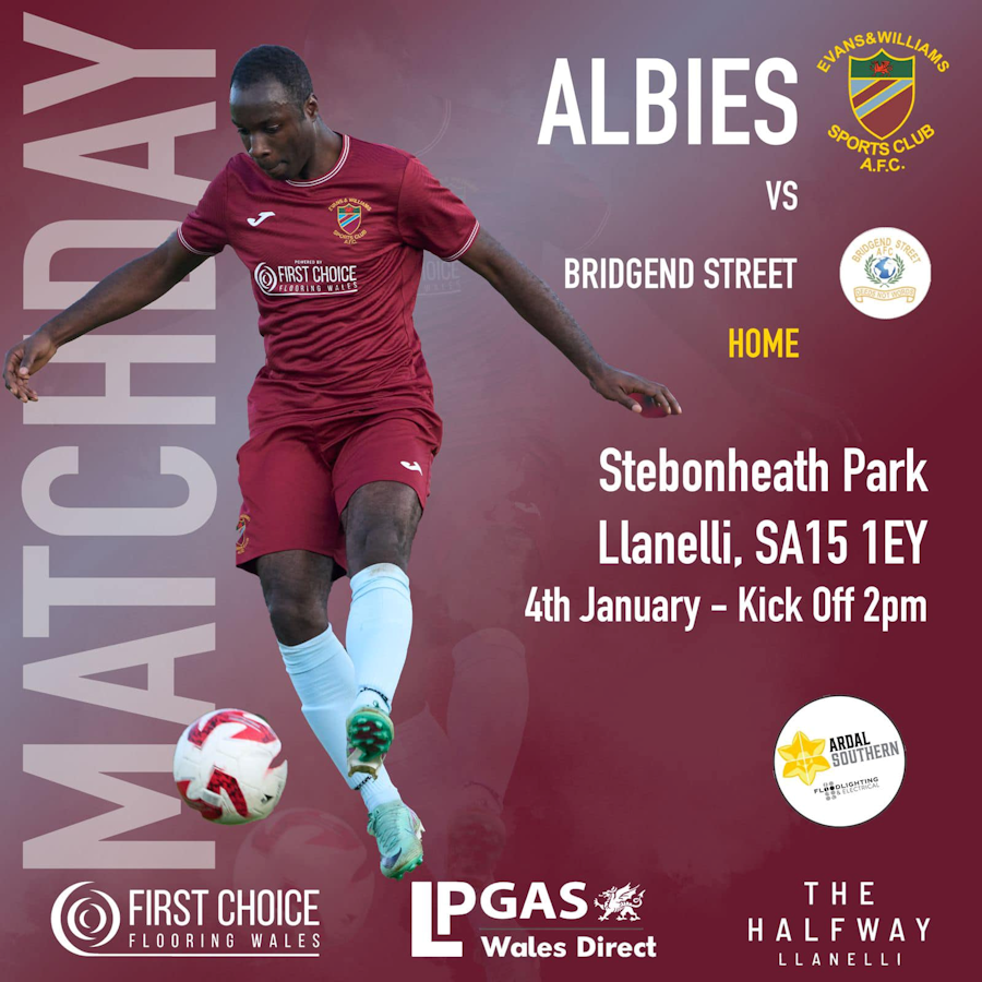 Image: Evans & Williams v Bridgend Street 04-01-2025