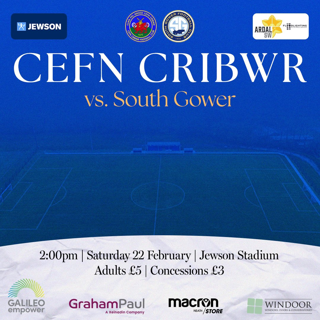 Image: Cefn Cribwr v South Gower 22-02-2025