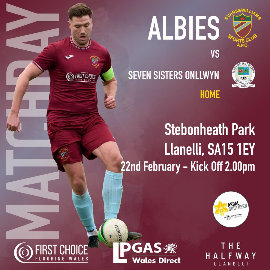 Image: Evans & Williams v Seven Sisters Onllwyn 22-02-2025